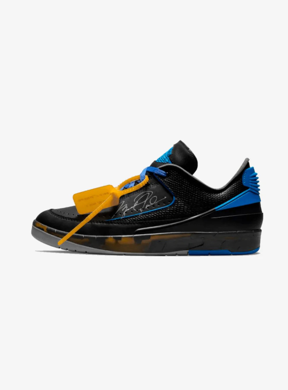 Jordan 2 Retro Low SP Off-White Black Blue