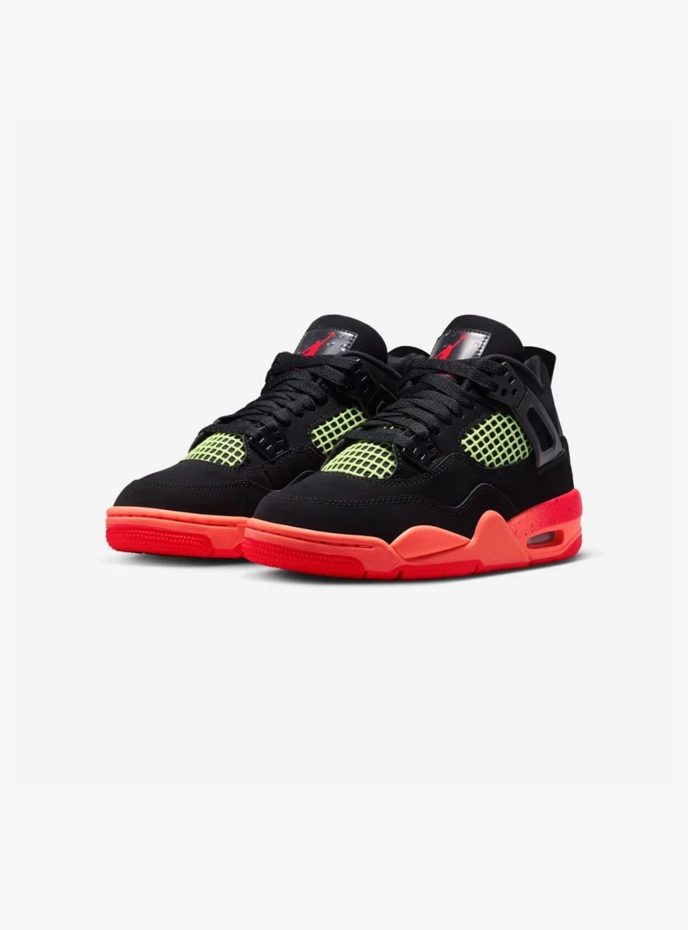 Jordan 4 Retro Black Infrared Barely Volt (GS)