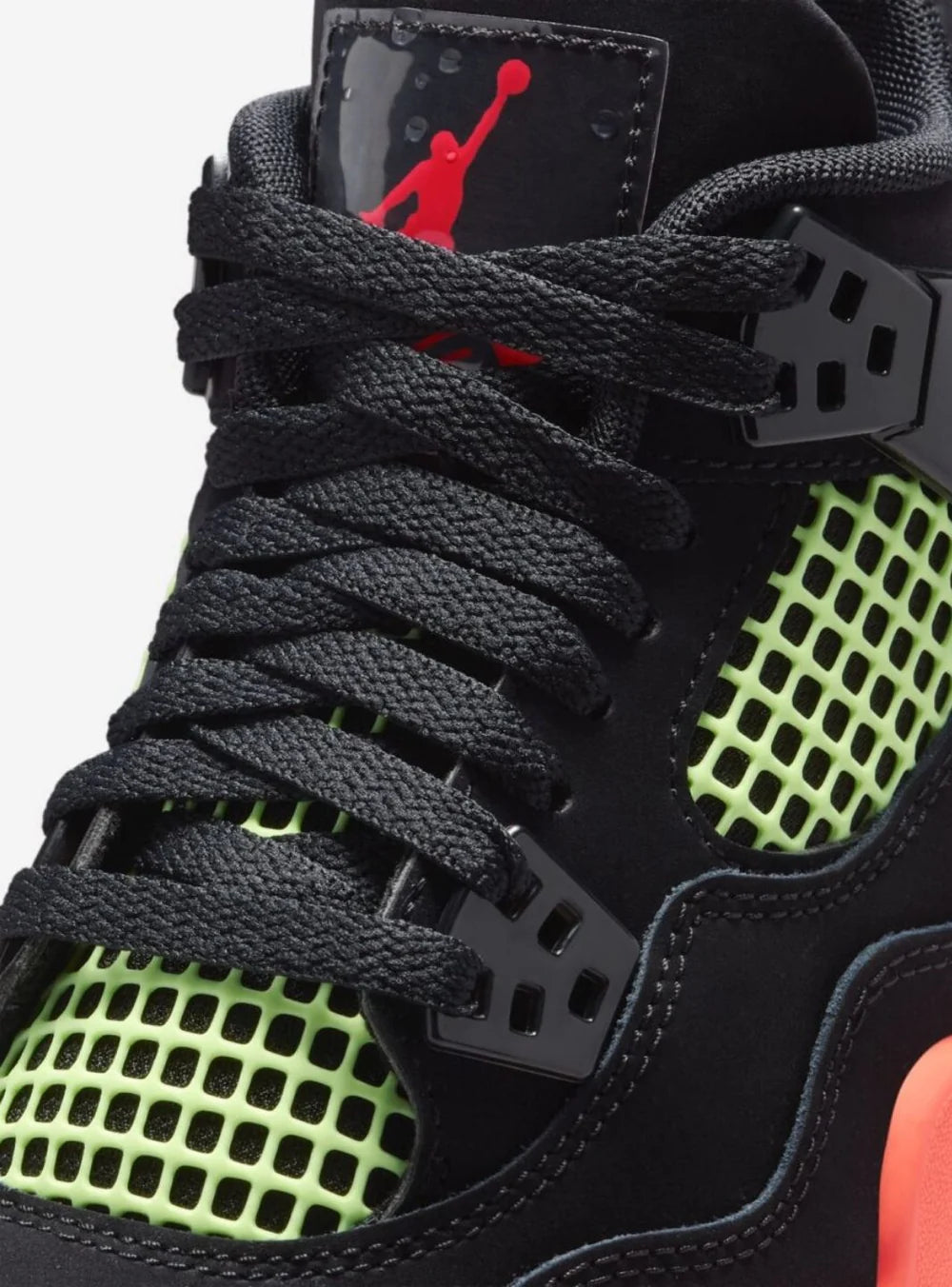 Jordan 4 Retro Black Infrared Barely Volt (GS)