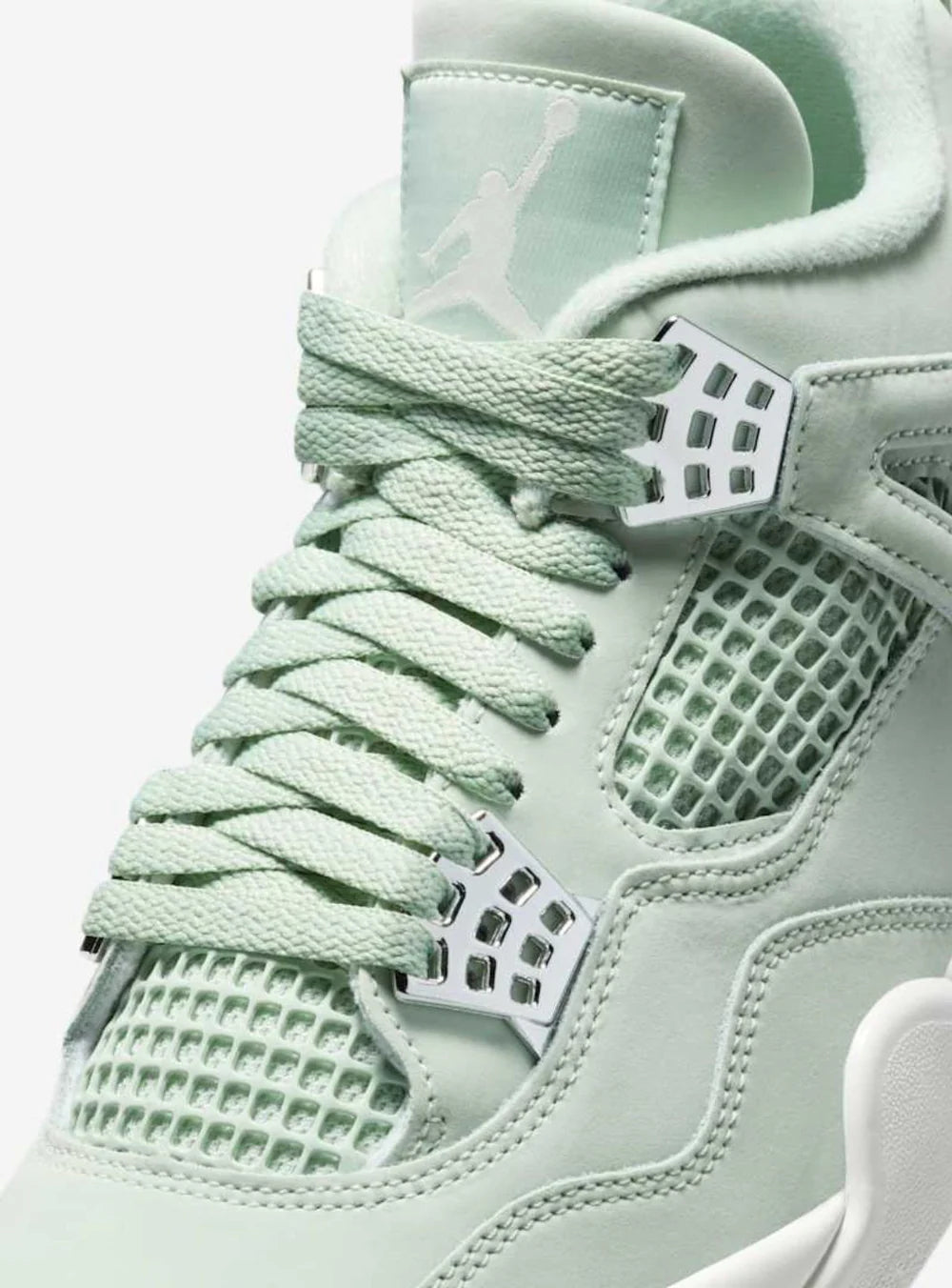 Jordan 4 Retro Seafoam Sail W