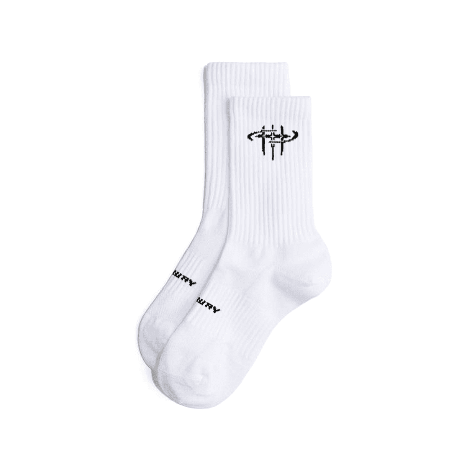 On My Way Socks White