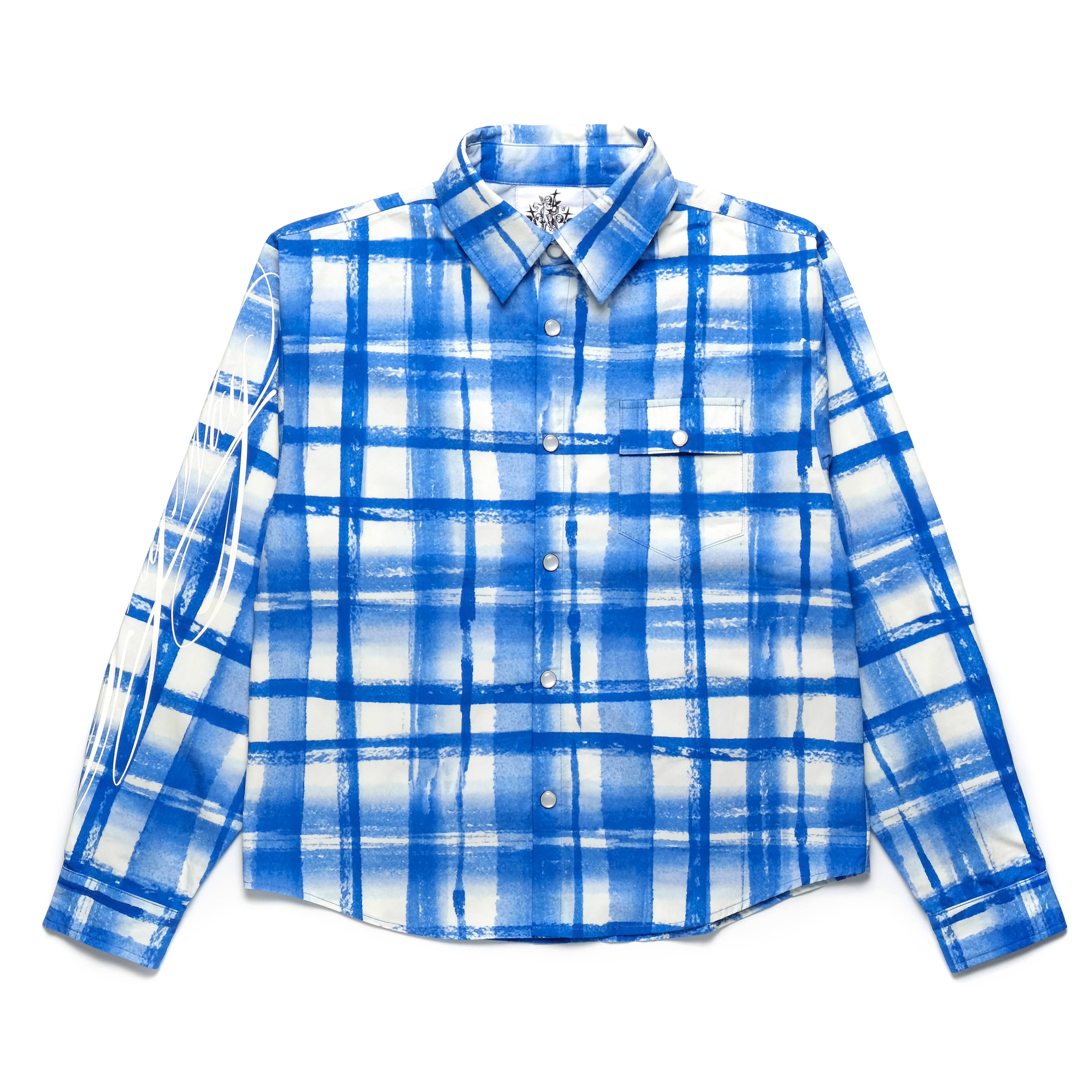 ON MY WAY Stigma Shirt Blue