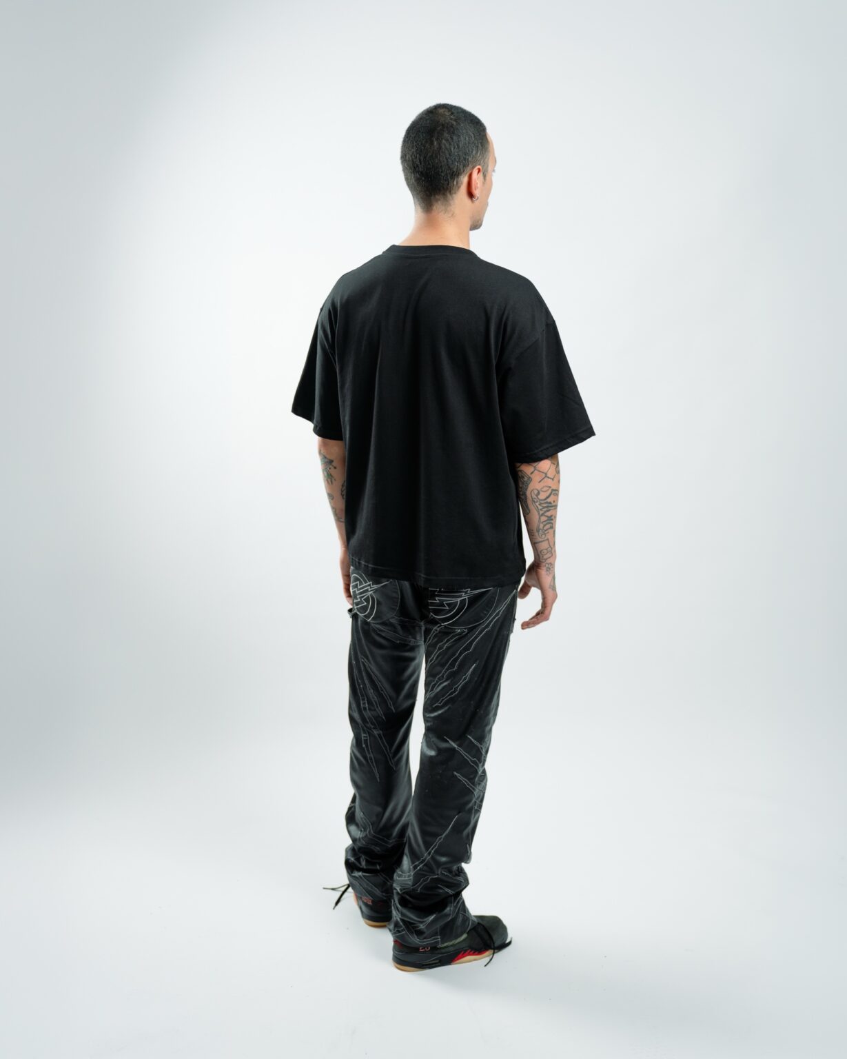 Marche Centro Embroidered Logo Black