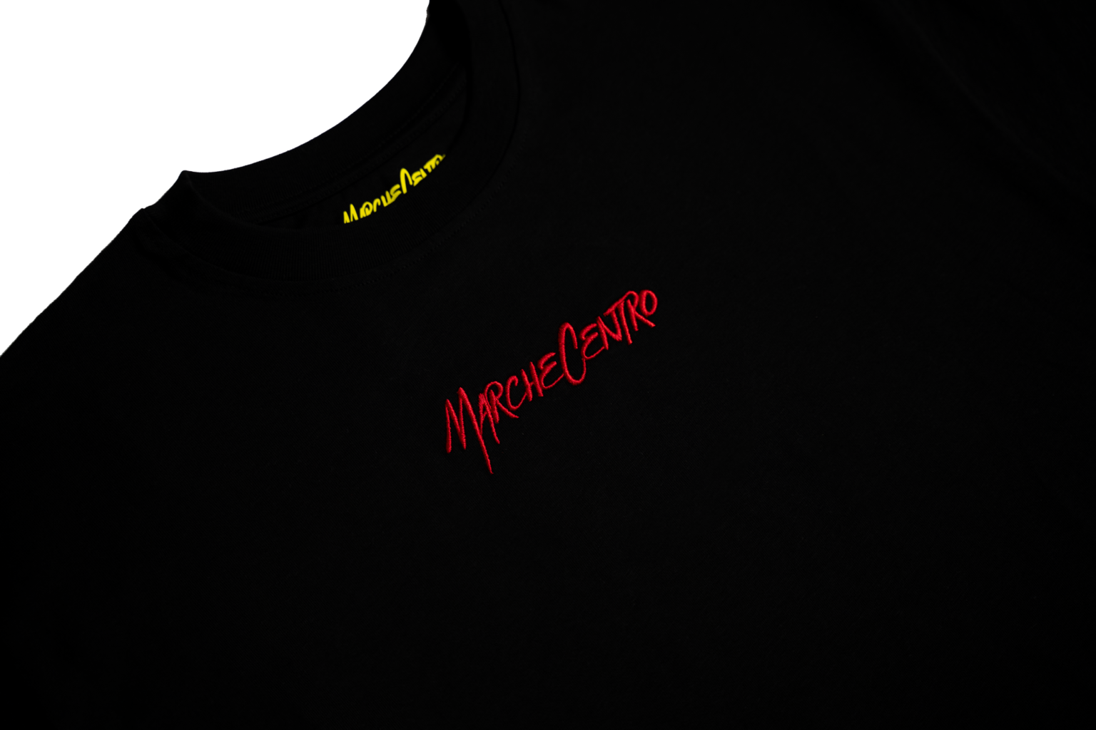 Marche Centro Embroidered Logo Black