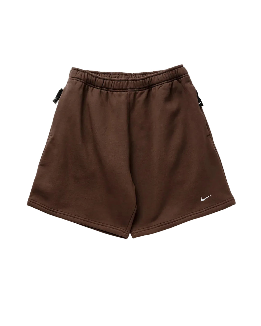 Nike Solo Swoosh Fleece Shorts Brown