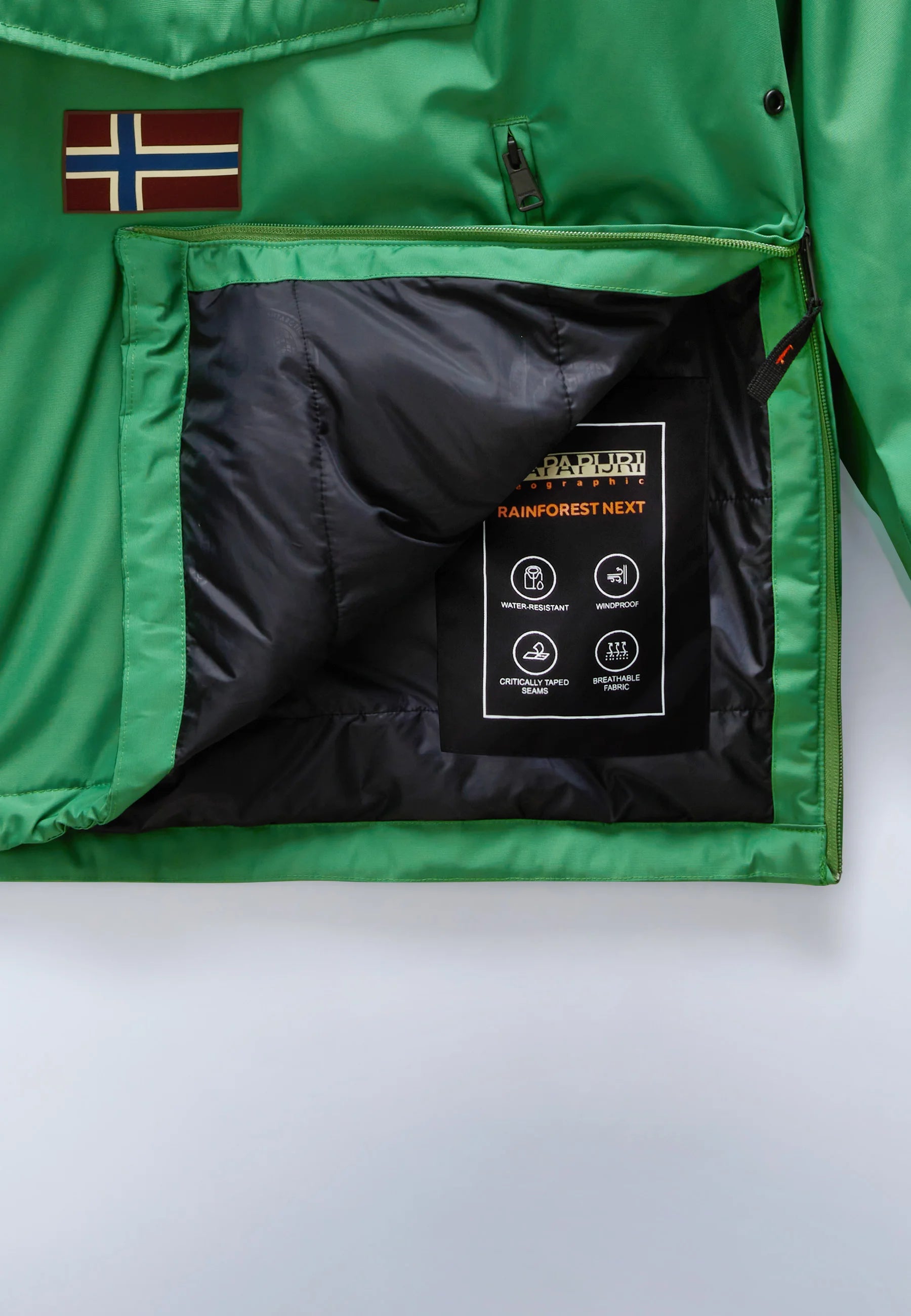 Napapijiri Giacca Anorak Rainforest Green