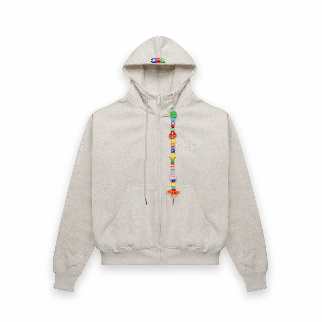 ON MY WAY HOPE ZIP GREY FULL