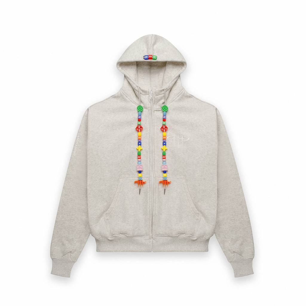 ON MY WAY HOPE ZIP GREY FULL