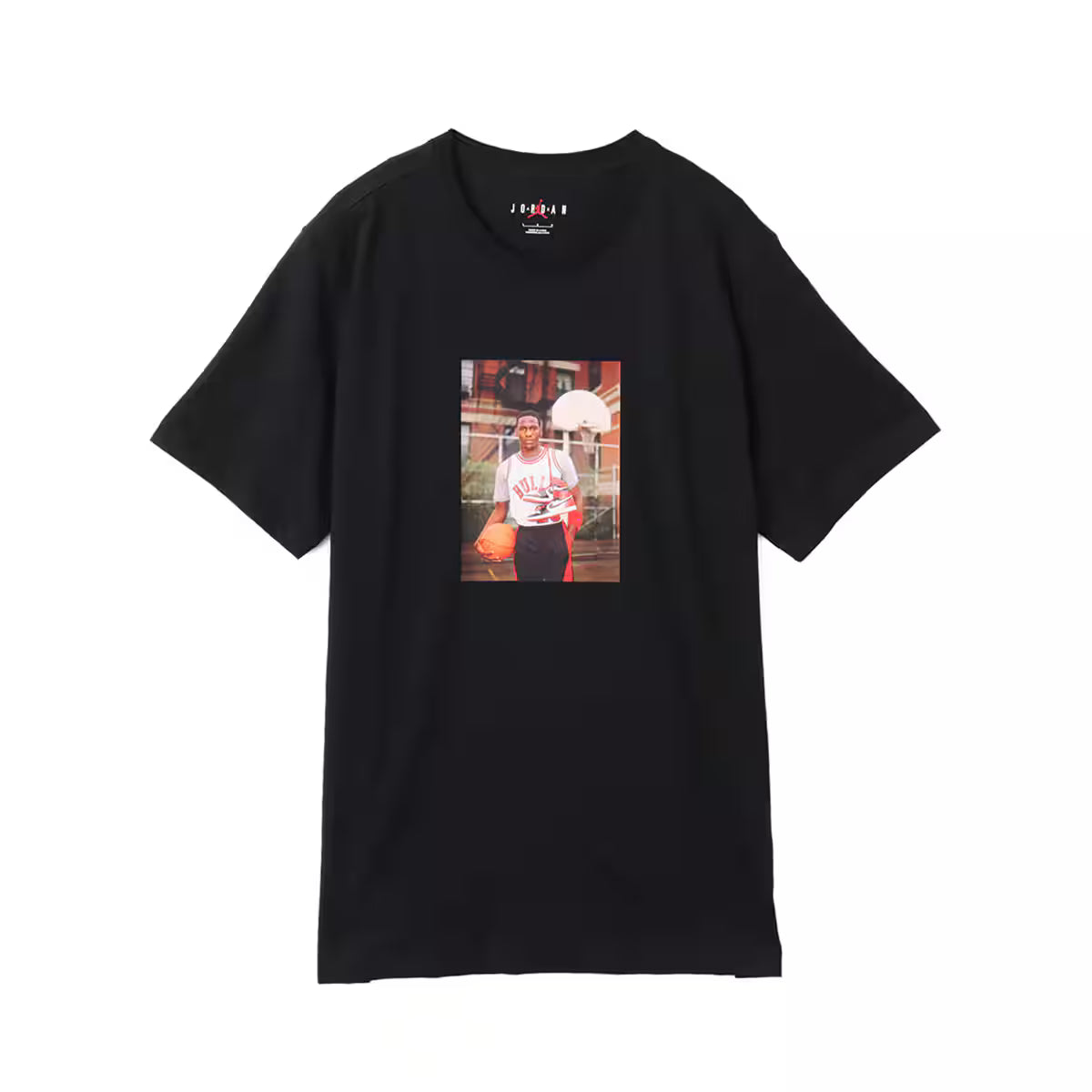 Jordan MJ Photo Tee Black