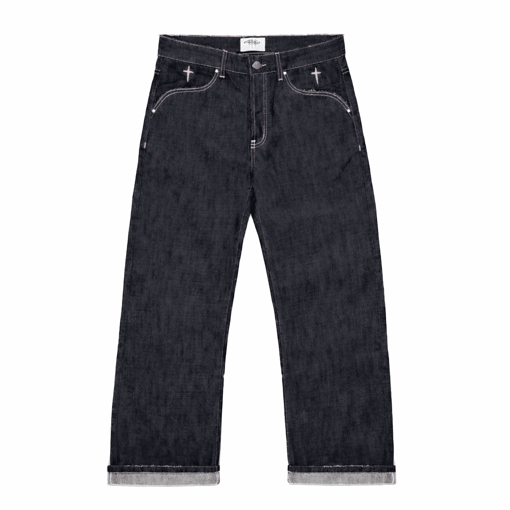 ON MY WAY RAW DENIM CIMOSATO PINK