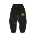 Corteiz Alcatraz Contrast Sweatpant 'Black/Yellow'