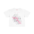Marche Centro Map Tee White