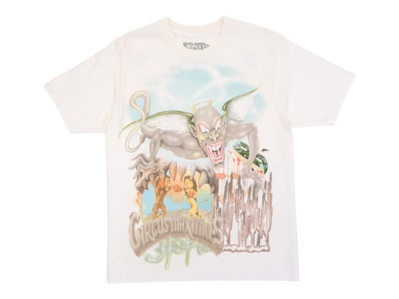 Travis Scott Utopia Circus Maximus T-Shirt 2023 Tour III White