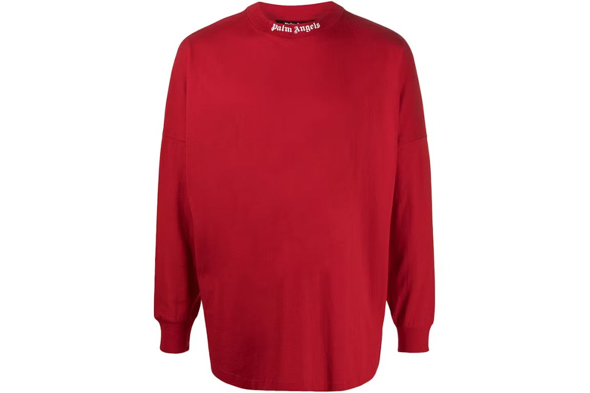 Palm Angels Longsleeve Red Classic Logo