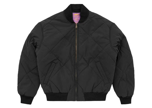 Corteiz Olde English Bomber Trapuntato Black