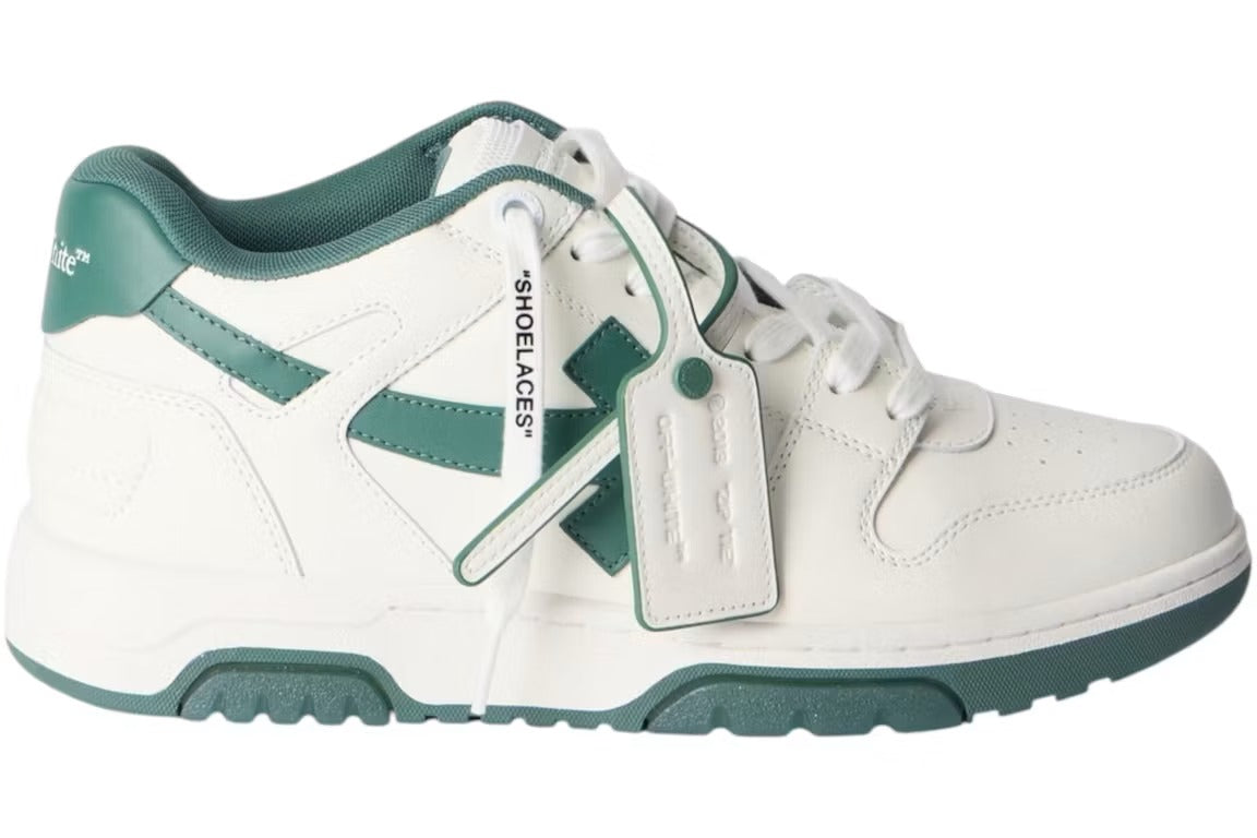 OFF-WHITE Out Of Office OOO Low Tops White/Pine