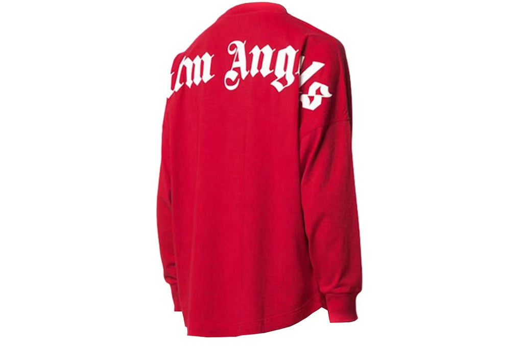 Palm Angels Longsleeve Red Classic Logo