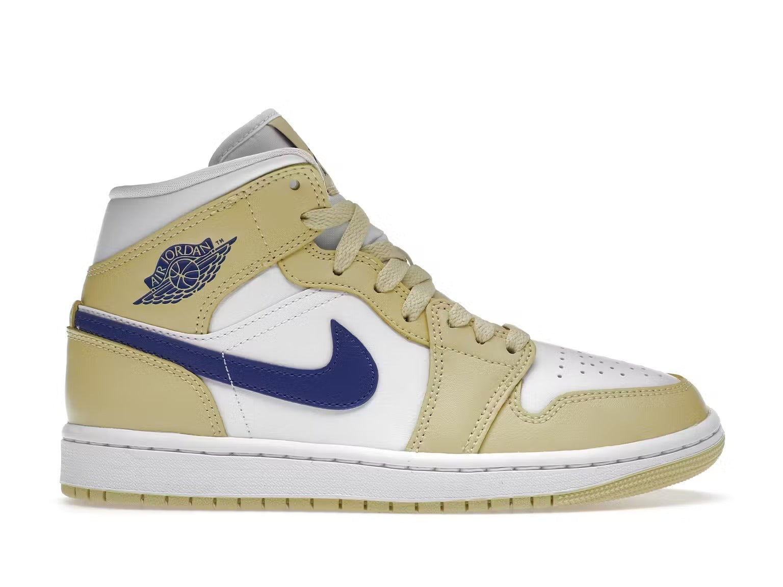 Jordan 1 Mid Lemon Wash Lapis W