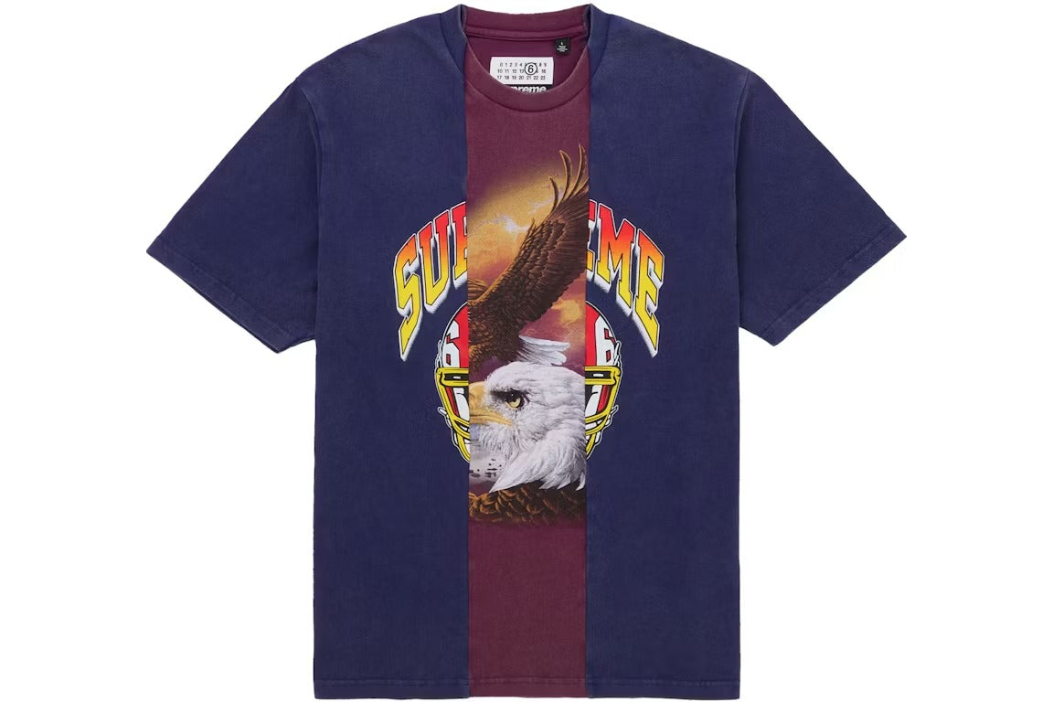 Supreme MM6 Maison Margiela Split S/S Top Navy