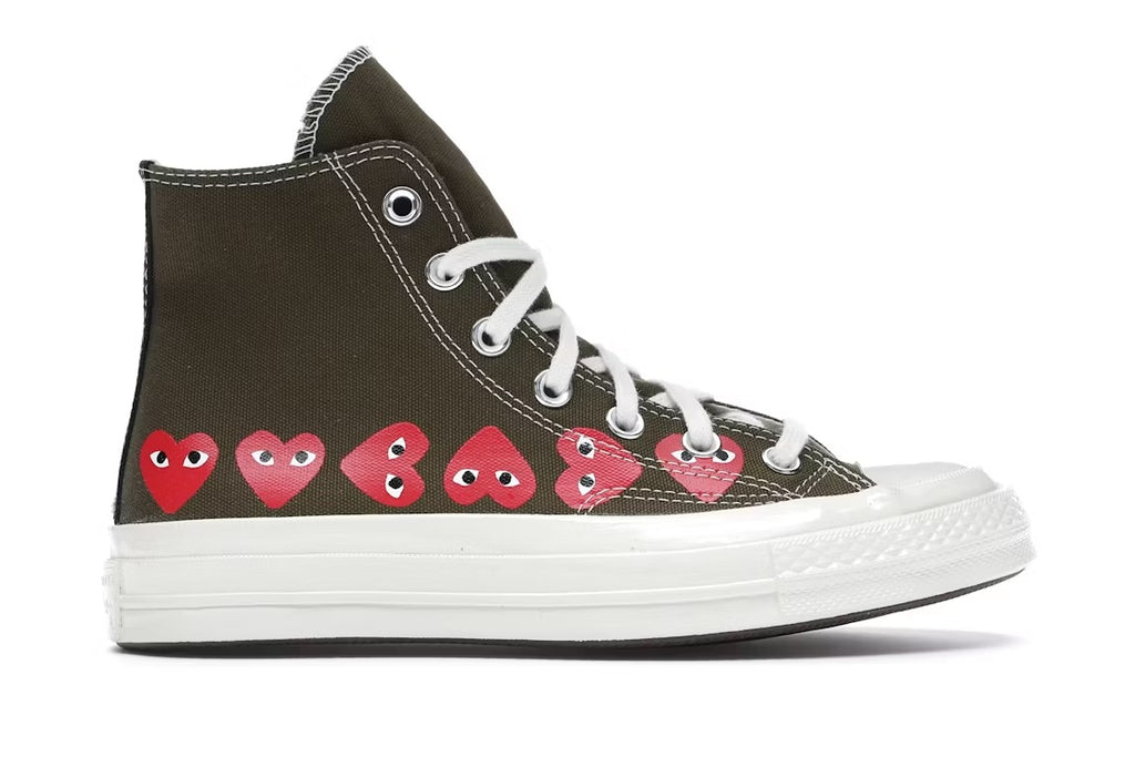 Converse Chuck Taylor All Star 70 Hi Comme des Garcons PLAY Green