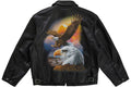 Supreme MM6 Maison Margiela Jacket Eagle Schott Black Leather
