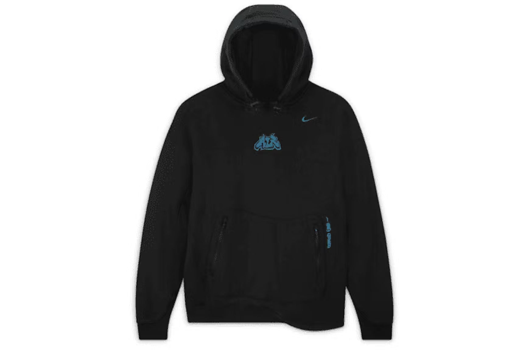 OFF-WHITE x Nike 006 Fleece Hoodie Black