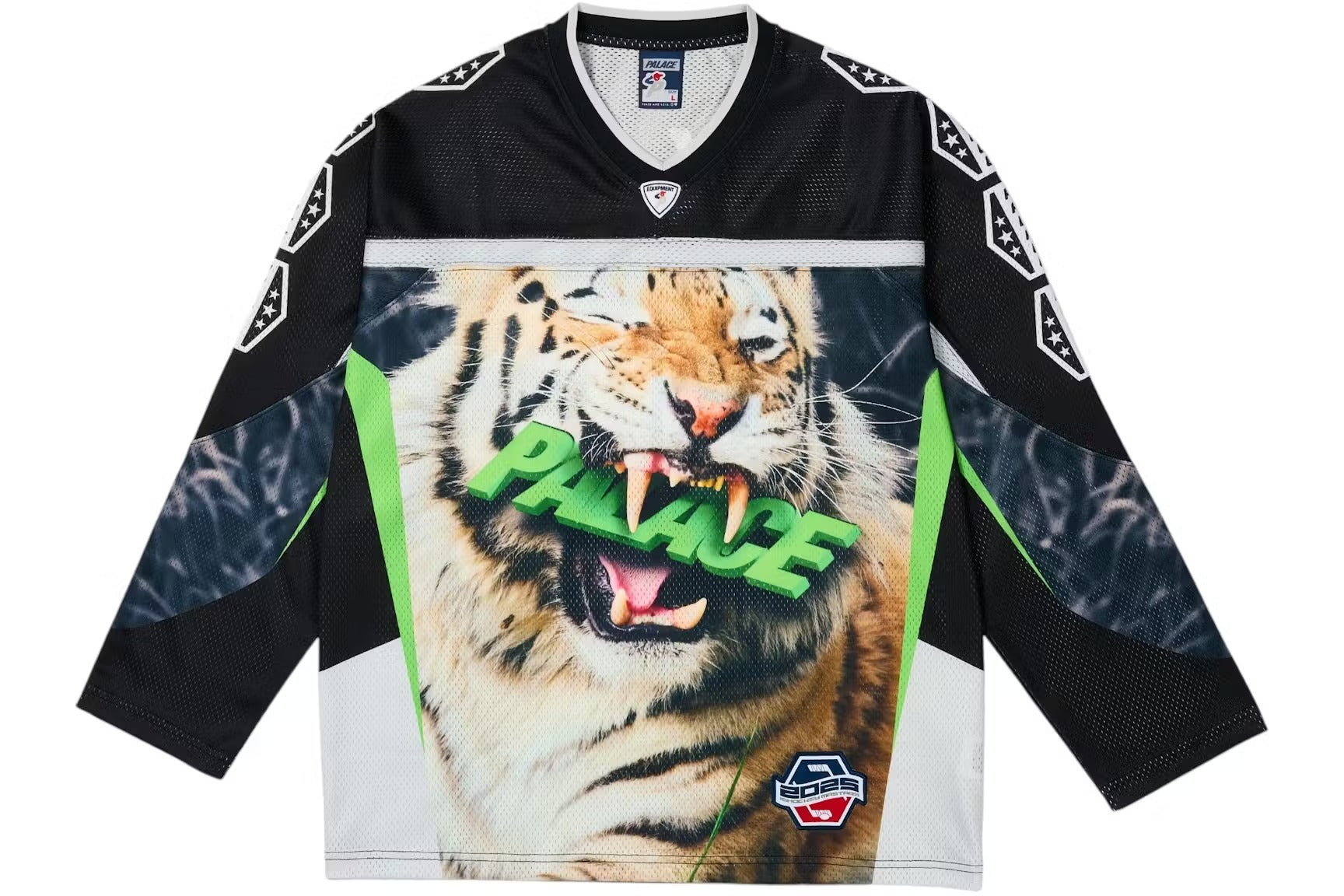 Palace Jersey Hockey Tiger No Bitin' Black