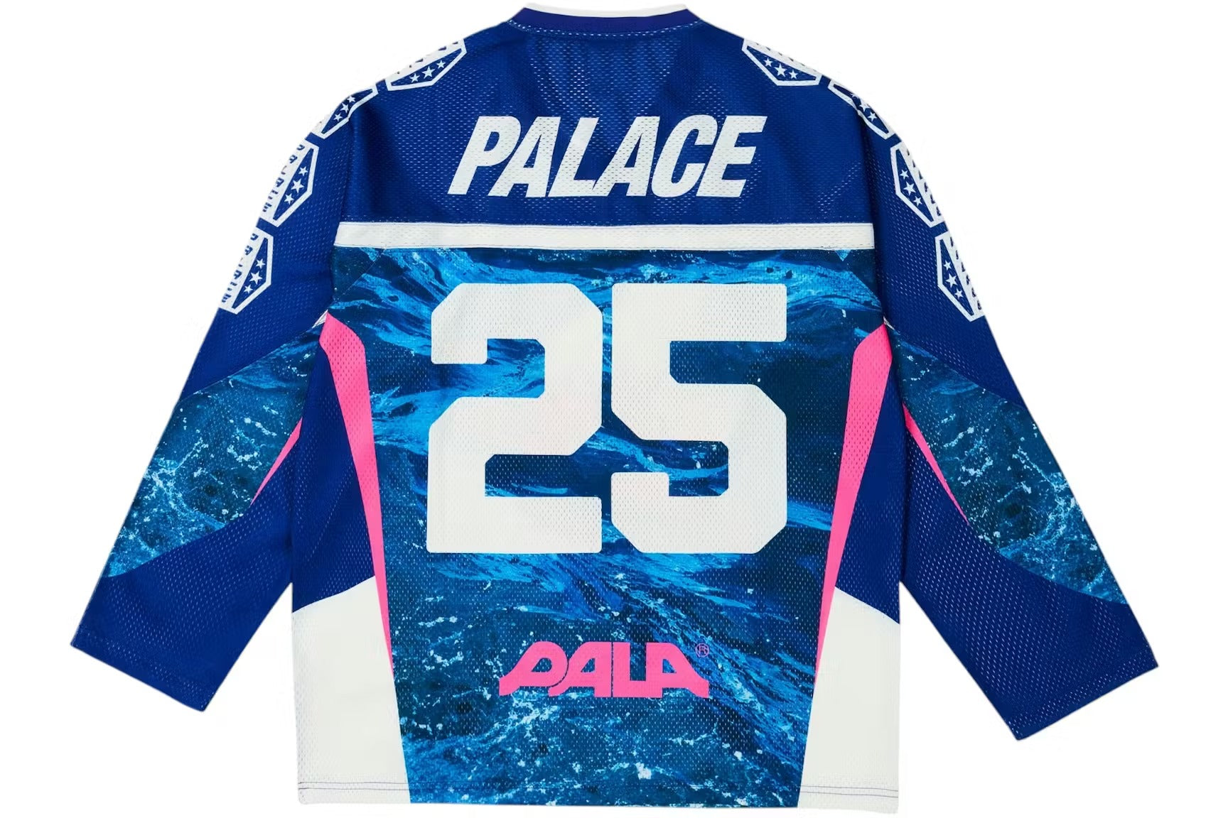 Palace Jersey Hockey Shark No Bitin' Blue