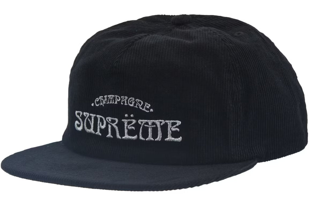Supreme Champagne Corduroy 5 Pannel Black