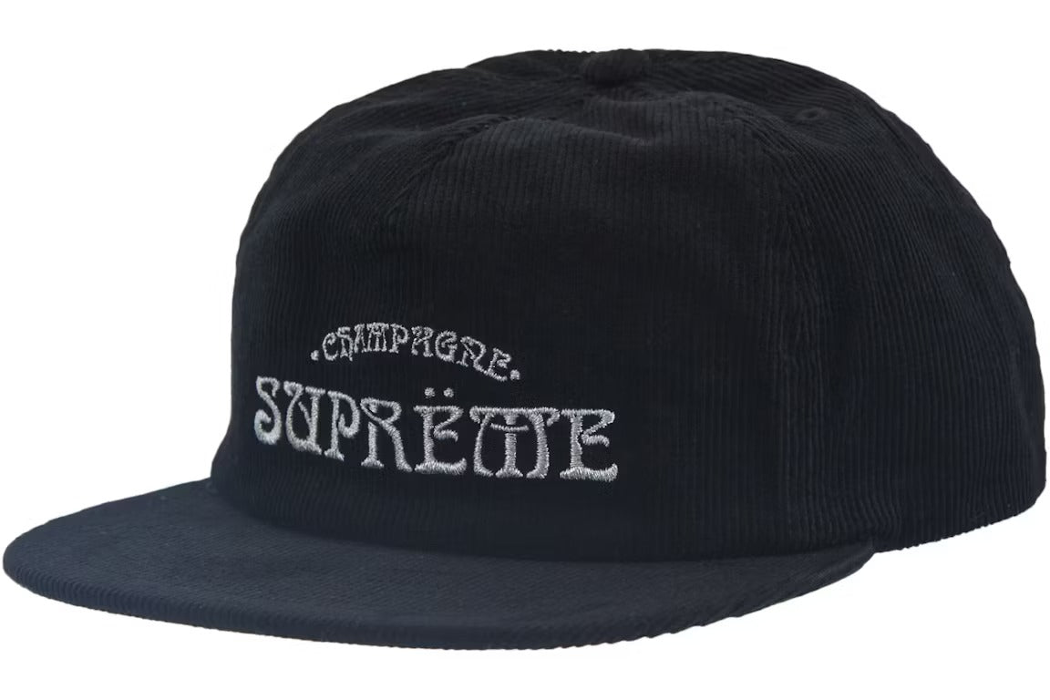 Supreme Champagne Corduroy 5 Pannel Black