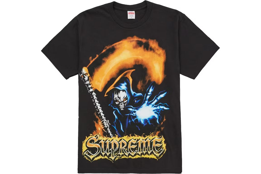 Supreme T-Shirt Grim Reaper Black