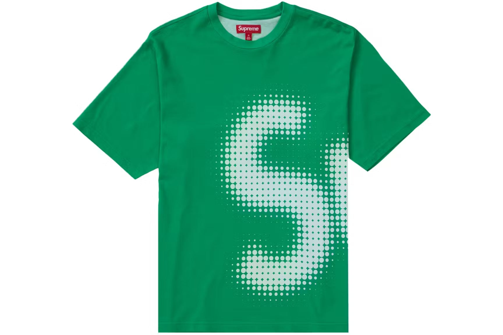 Supreme T-Shirt Halftone P/E Brighy Green