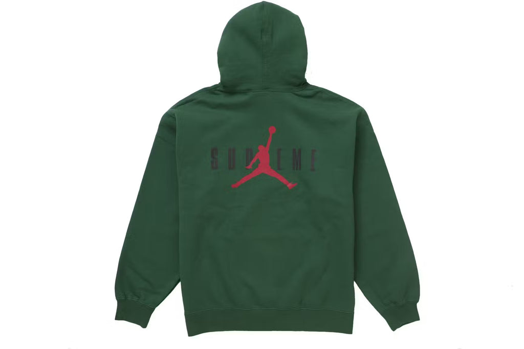 Supreme Jordan Hooded Sweatshirt (FW24) Green