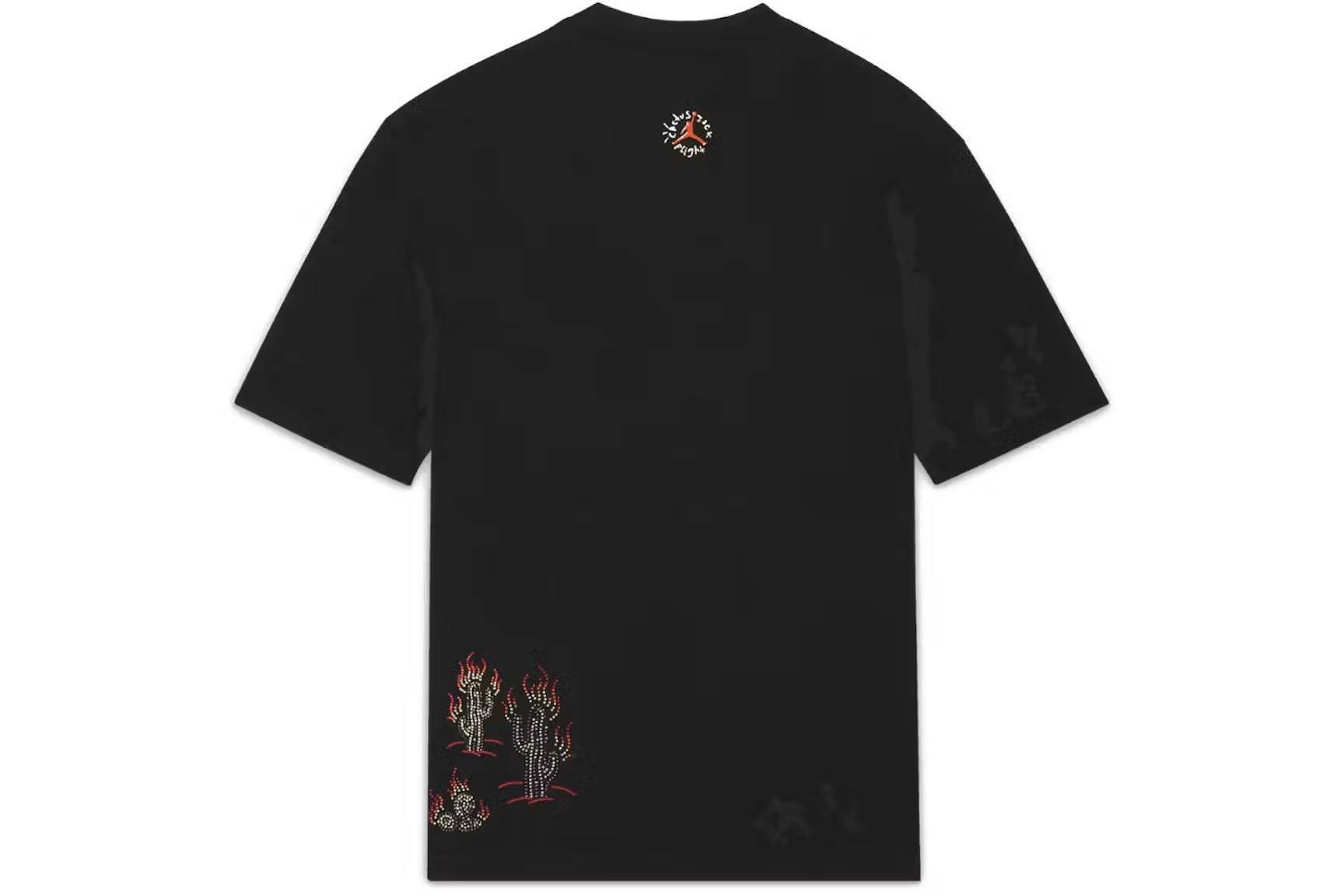 Travis Scott x Jordan Flight Graphic T-Shirt Black