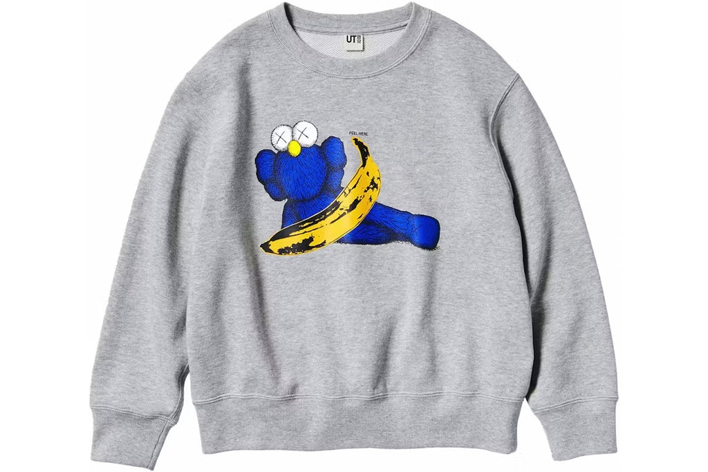 KAWS x Uniqlo Warhol Graphic Sweatshirt Gray
