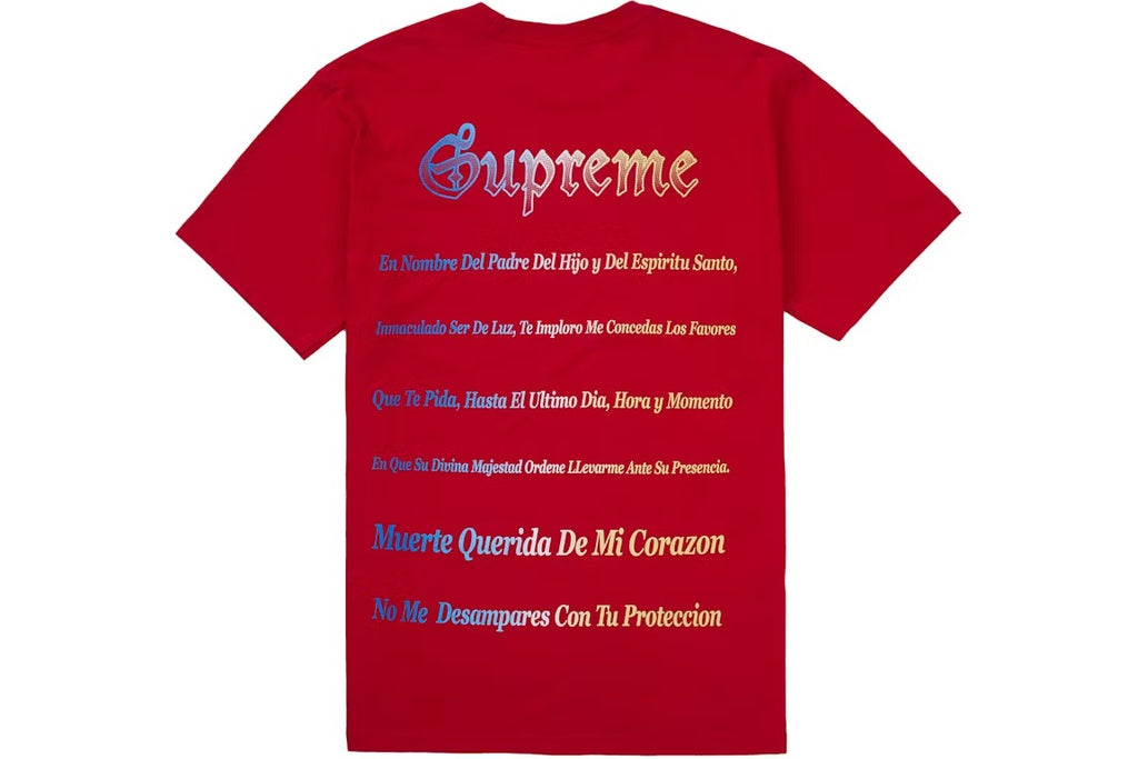 Supreme T-Shirt Grim Reaper Red