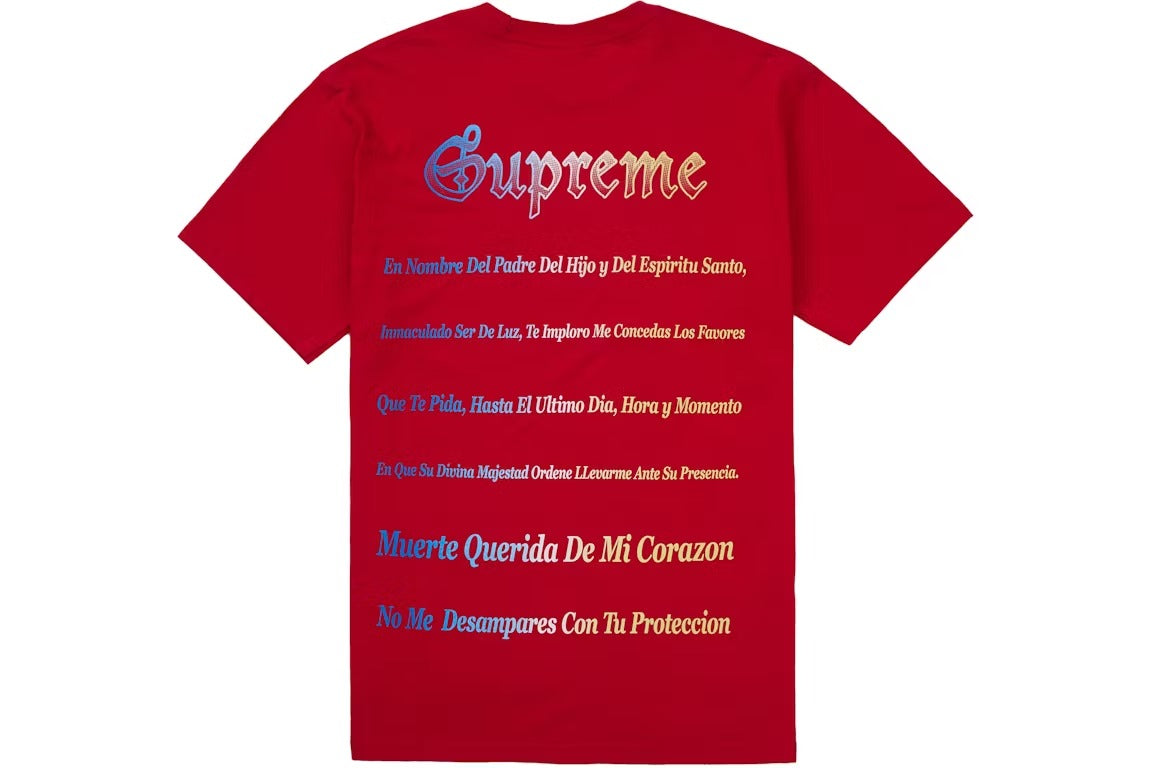Supreme T-Shirt Grim Reaper Red