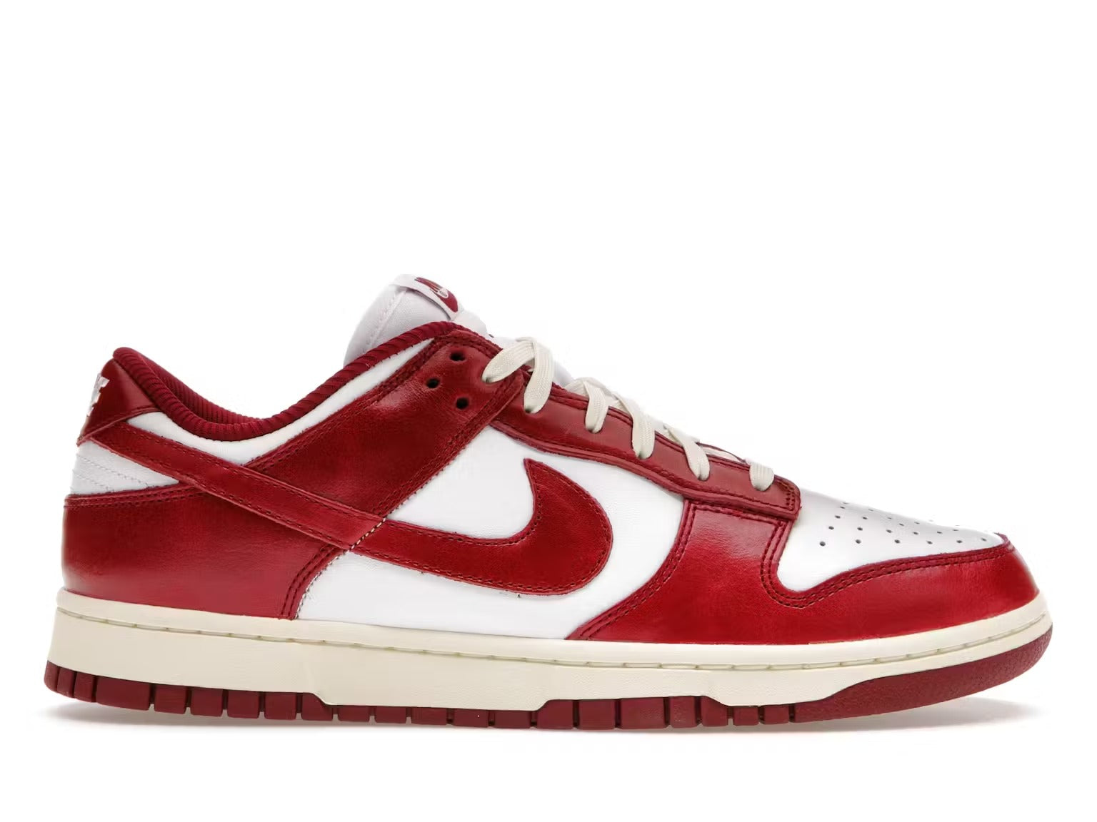 Nike Dunk Low PRM Vintage Team Red W
