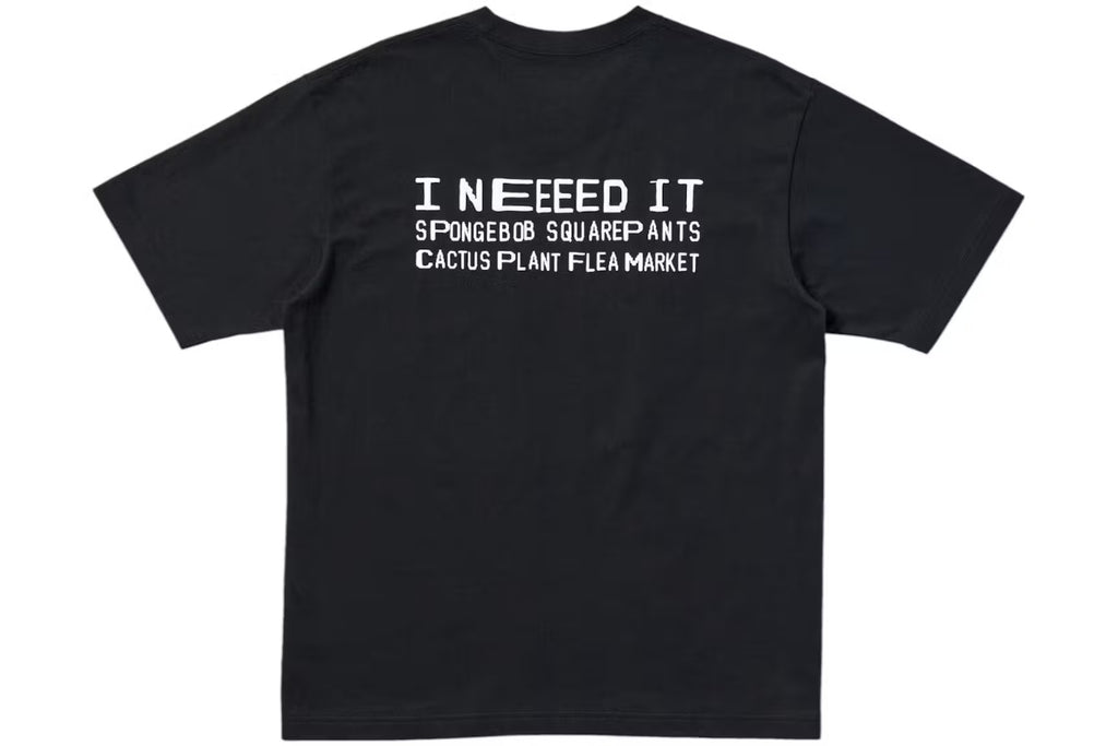 Uniqlo x CPFM Spongebob Squarepants UT Graphic T-Shirt Black