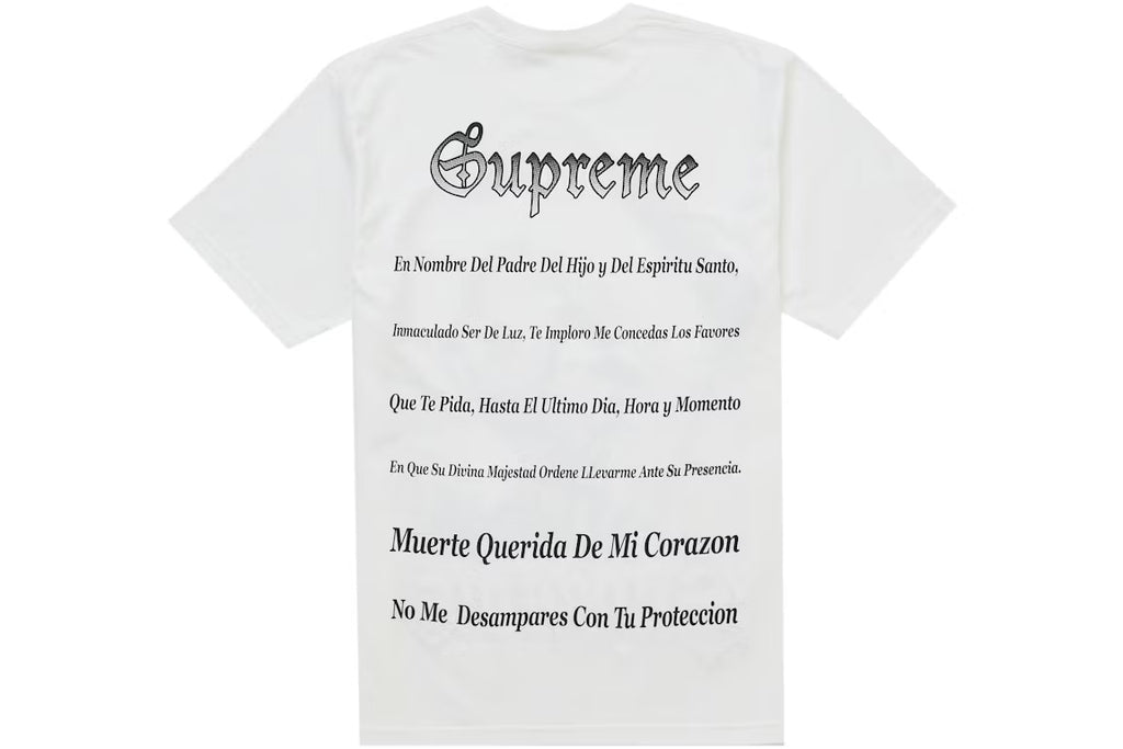 Supreme T-Shirt Grim Reaper White