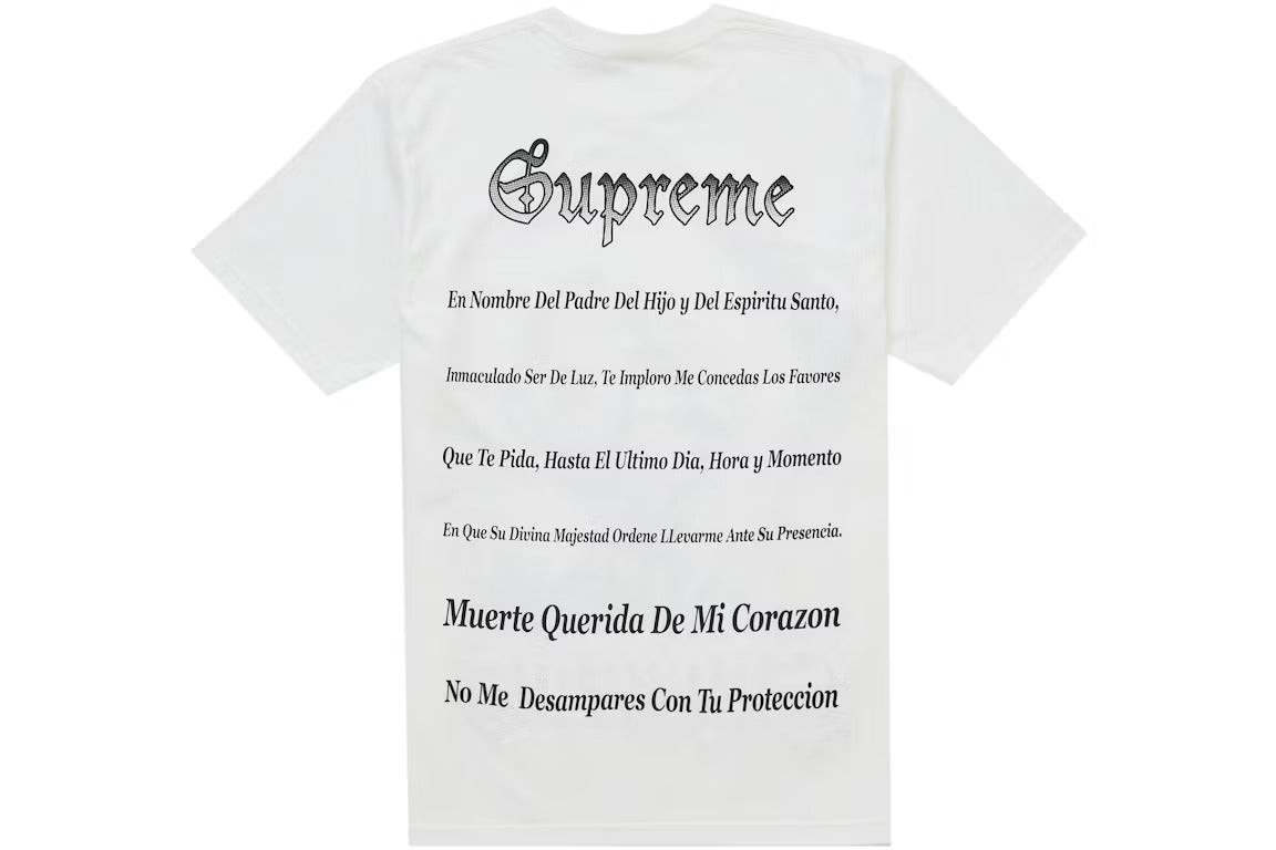 Supreme T-Shirt Grim Reaper White