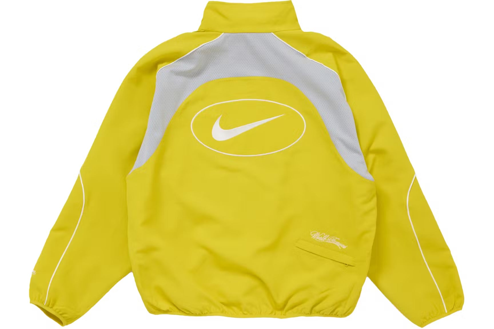 Supreme Nike Track Jacket Yellow