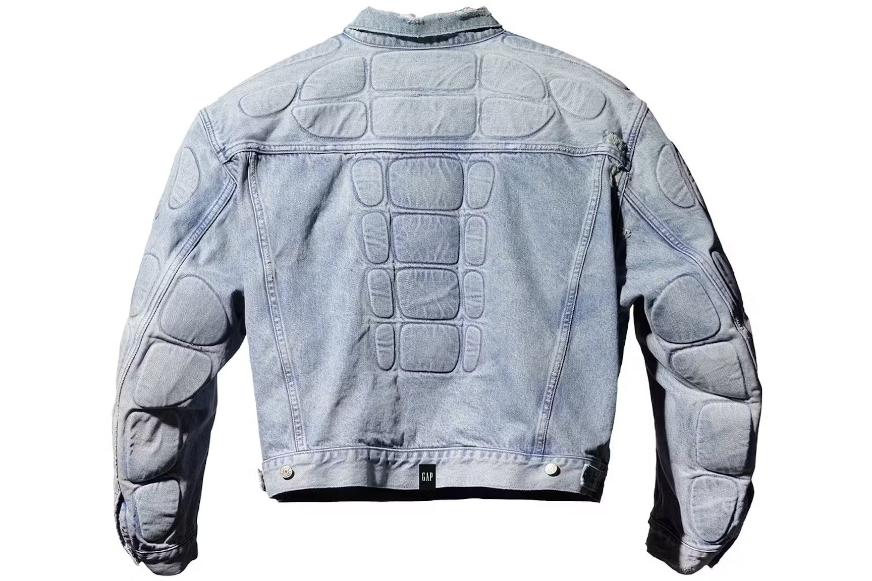 Yeezy Gap Padded Denim Jacket Blue