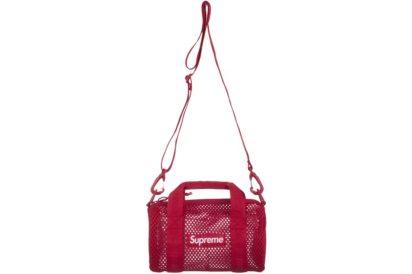 Supreme Mesh Mini Douffle Bag Red (SS25)