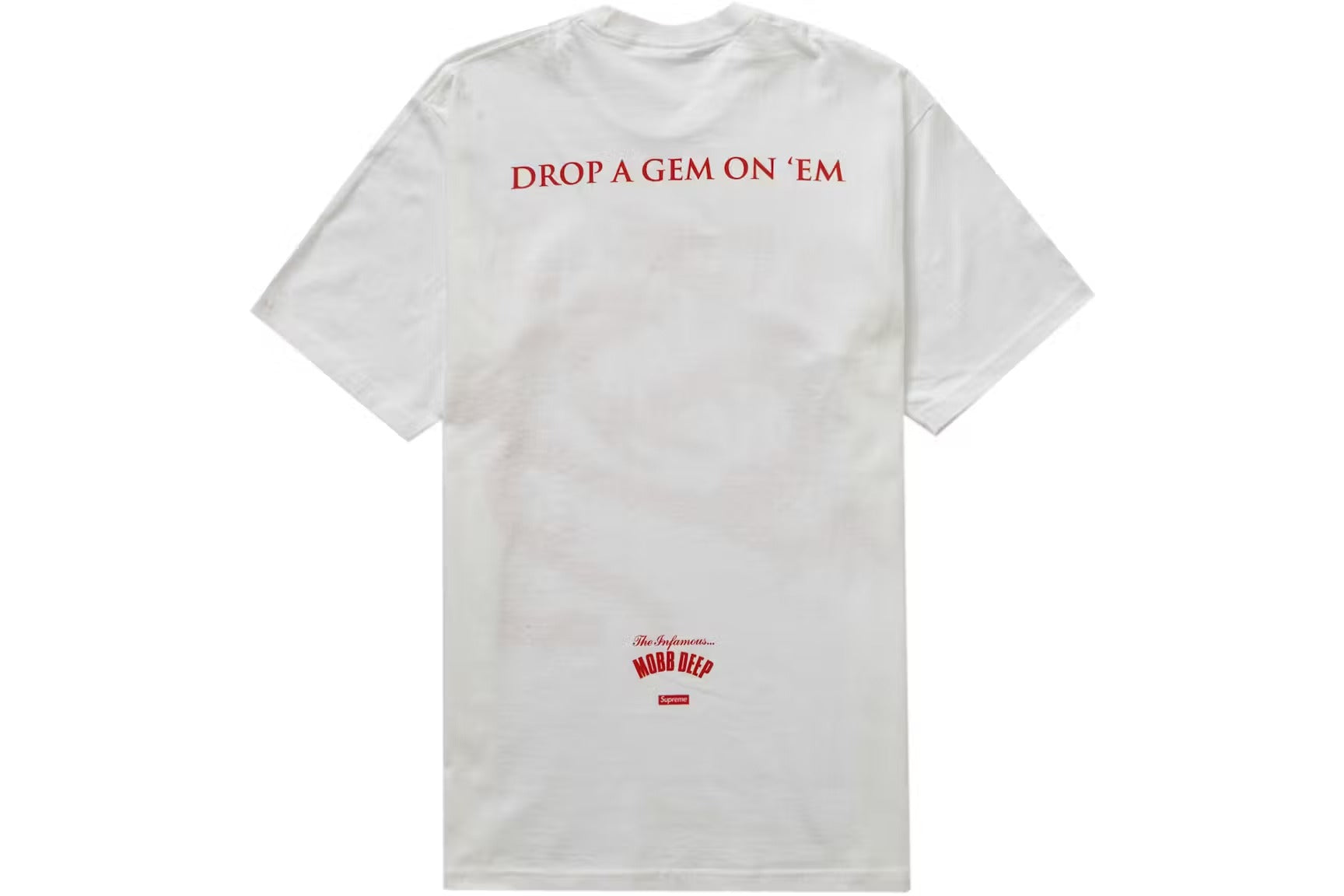 Supreme T-Shirt Mobb Deep Dragon White
