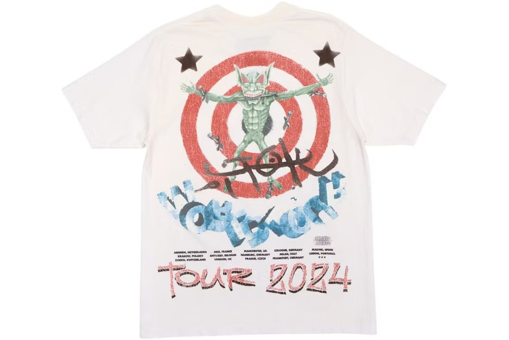 Travis Scott Utopia Circus Maximus T-Shirt 2023 Tour III White