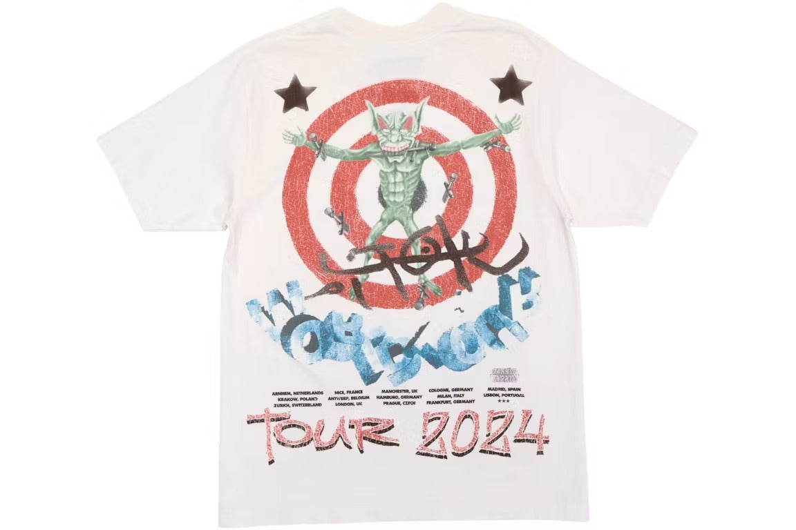 Travis Scott Utopia Circus Maximus T-Shirt 2023 Tour III White