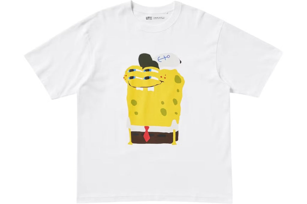 Uniqlo x CPFM Spongebob Squarepants UT Graphic T-shirt White