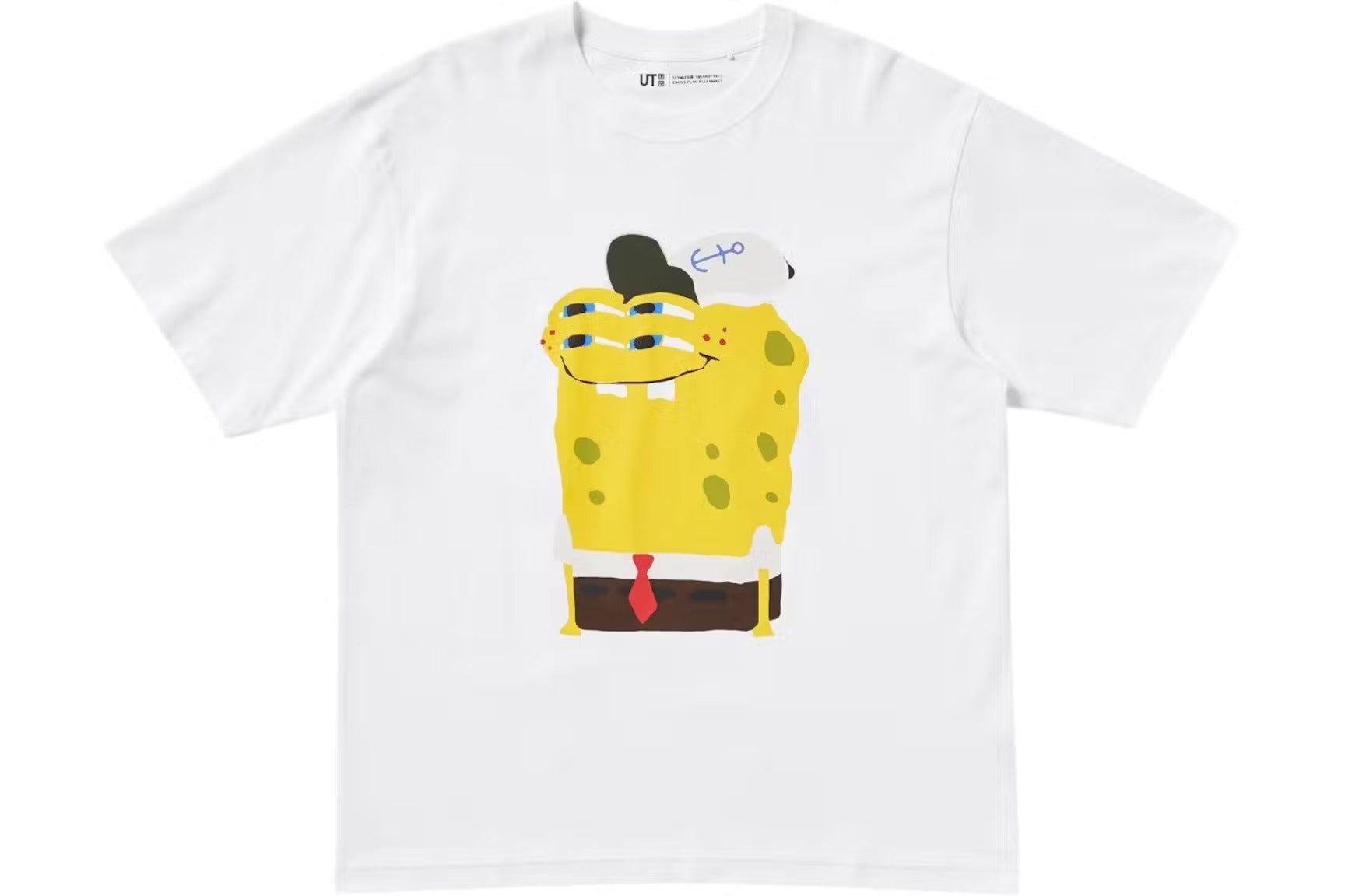 Uniqlo x CPFM Spongebob Squarepants UT Graphic T-shirt White