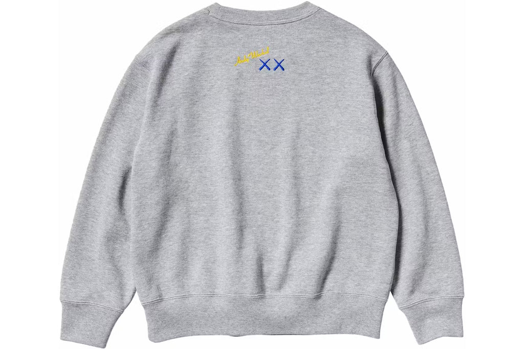 KAWS x Uniqlo Warhol Graphic Sweatshirt Gray